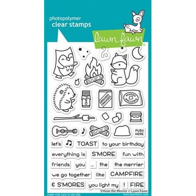 Lawn Fawn Clear Stamps - S'More The Merrier